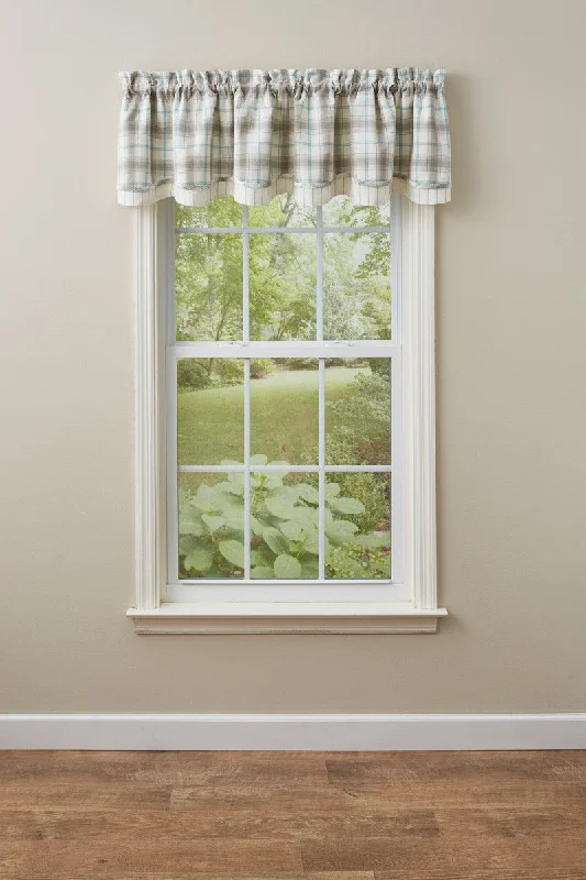 Lake Livin' Valance - Lined Layered Park Designs