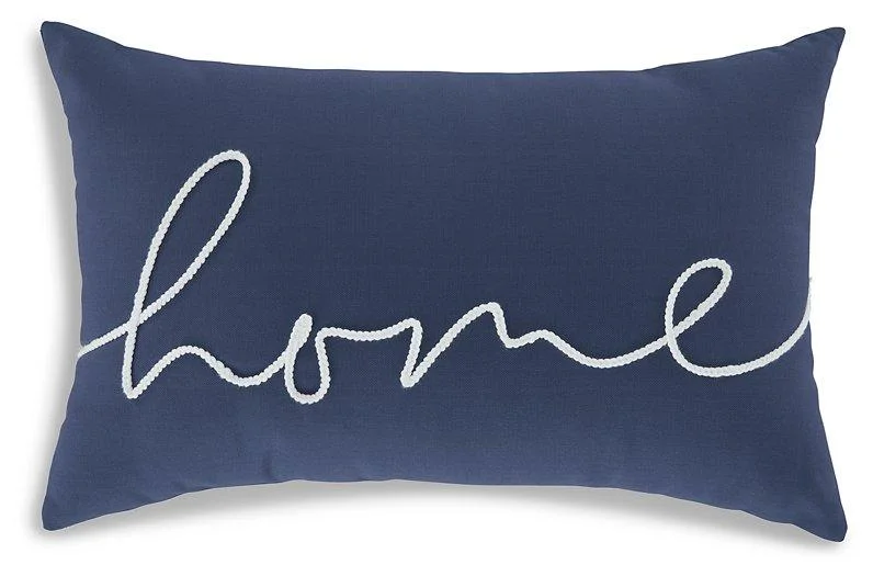 Velvetley Navy/White Pillow (Set of 4)