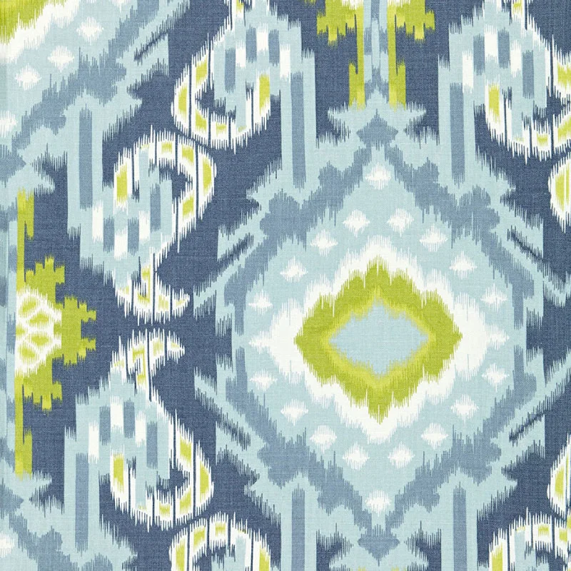 Kiribati Ikat Print in Aquamarine