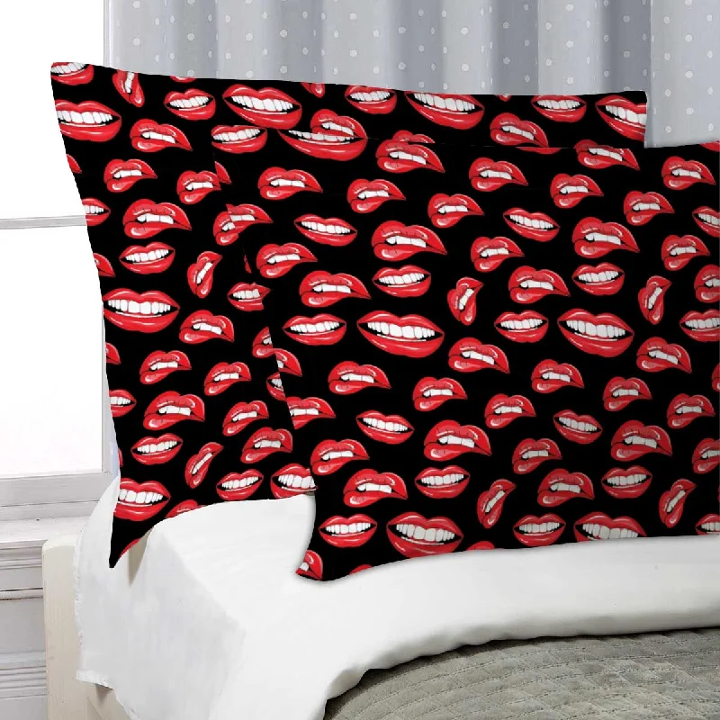 ArtzFolio Lips D1 Pillow Cover Case