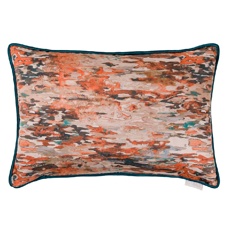 Olitski Printed Feather Cushion Rose Water