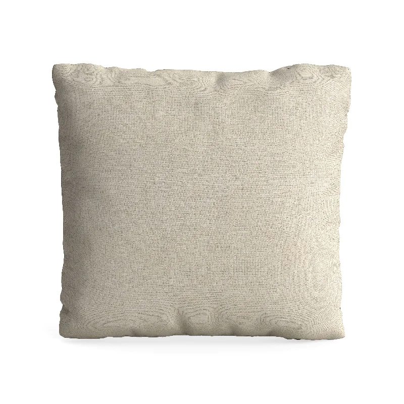 Square Accent Pillow 16 x 16 | Almond