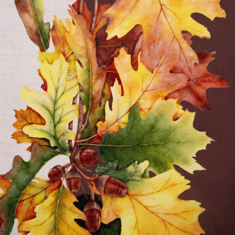 Printed Tabling - HARVEST FESTIVAL - Leafs - Brown