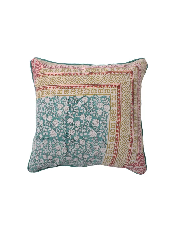 EINAR - COTTON PRINTED SQUARE CUSHION COVER