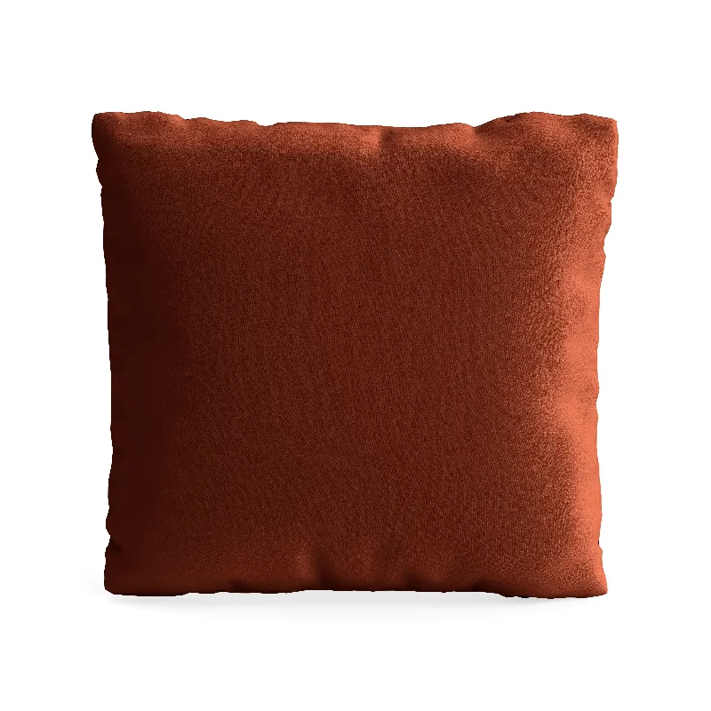 Square Accent Pillow 22 x 22 | Rust