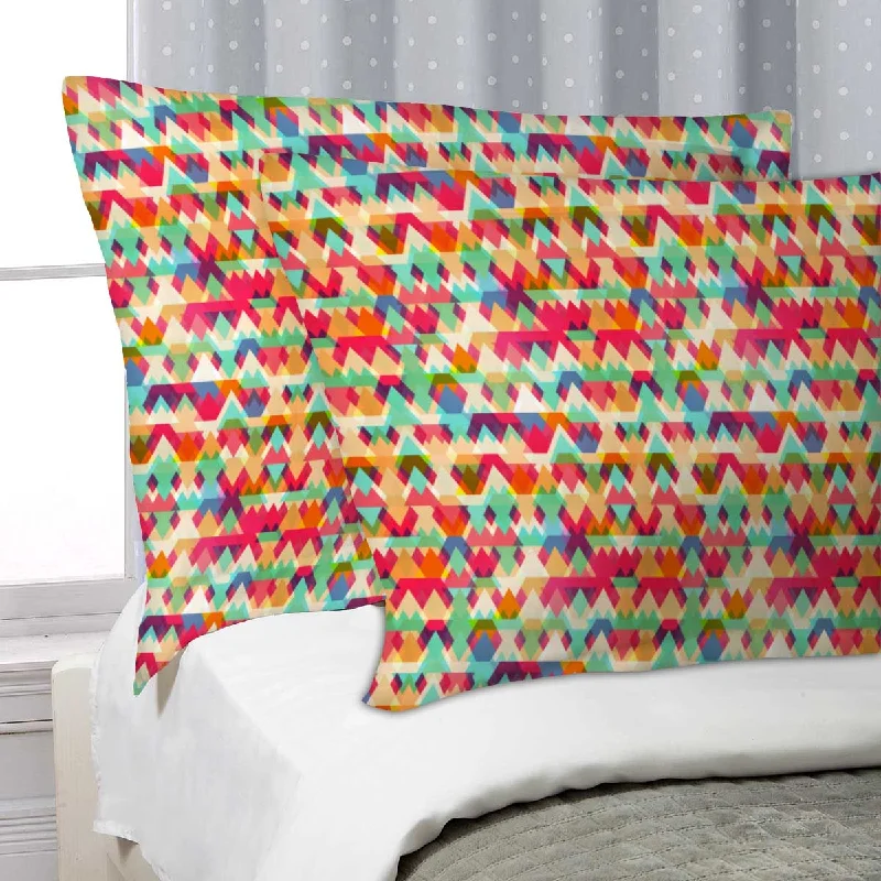 ArtzFolio Triangles D1 Pillow Cover Case