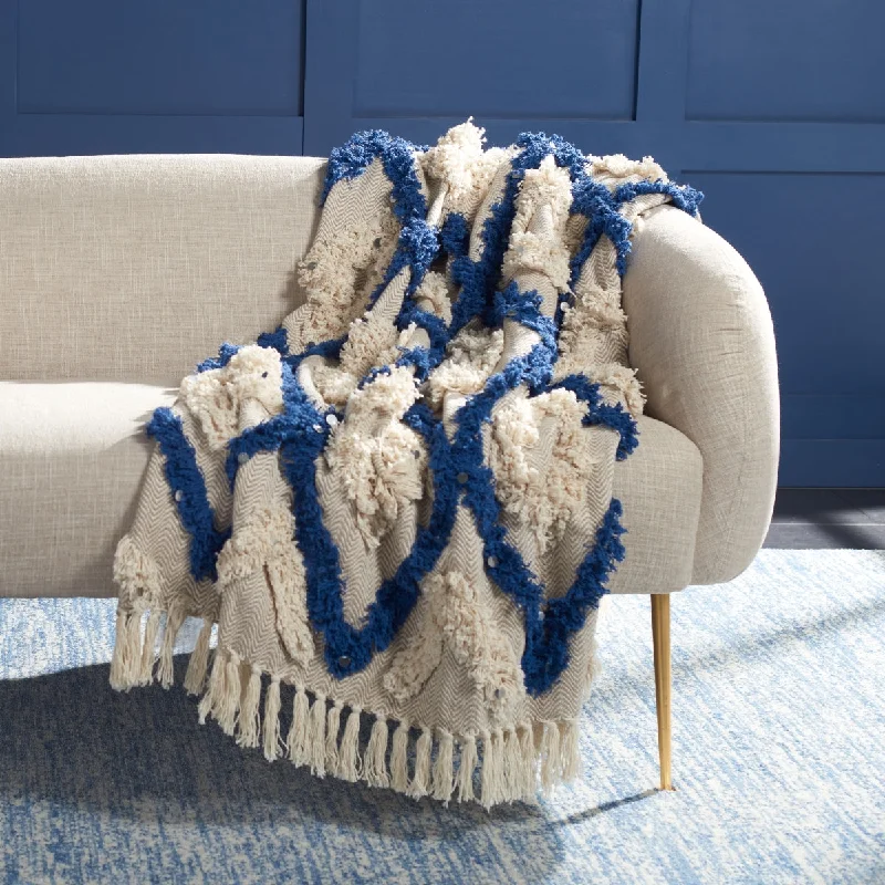 Safavieh Lila Grace Fringe Throw