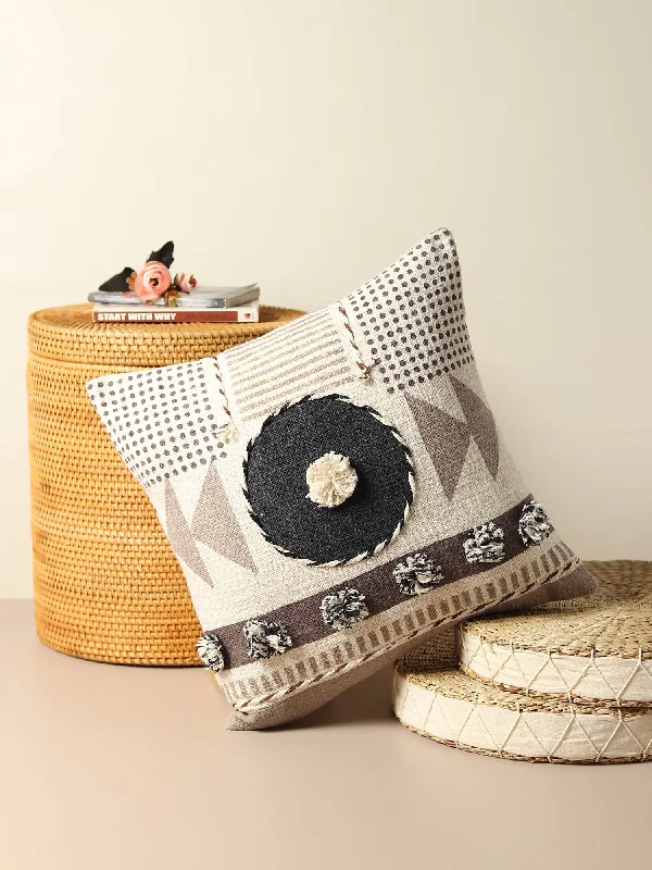 BALDER -  EMBROIDERY SQUARE CUSHION COVER