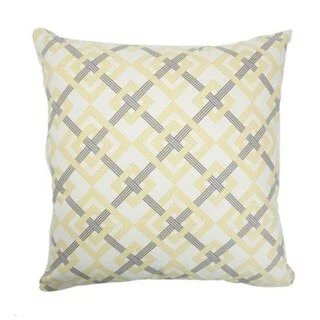 Kaedee Geometric Euro Sham Canary