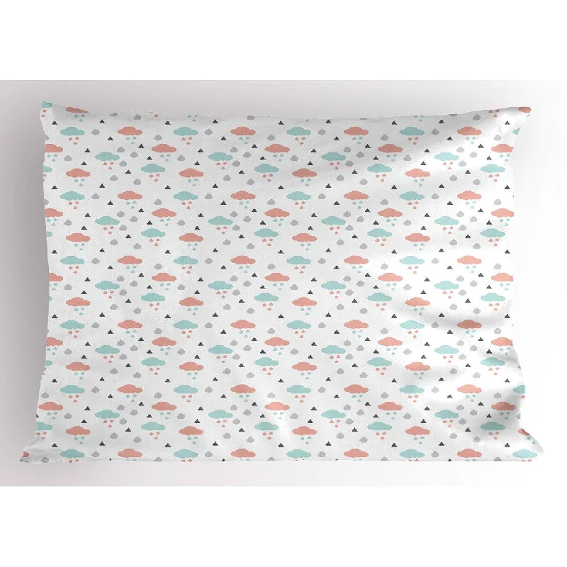 Ambesonne Pastel Pillow Sham, Decorative Standard Size Printed Pillowcase