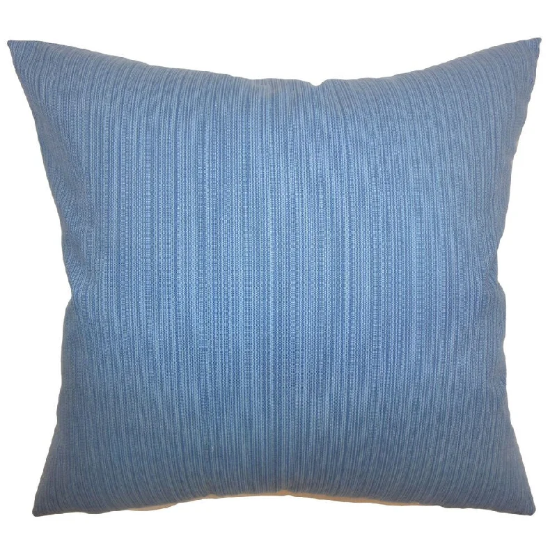 Nessia Solid Euro Sham Blue