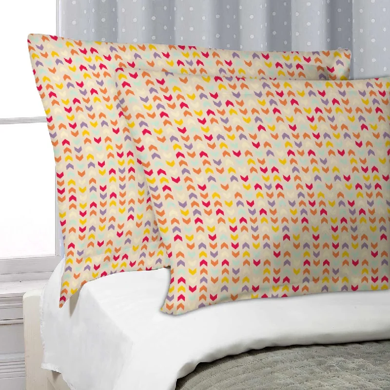 ArtzFolio Zigzag Stripes Pillow Cover Case