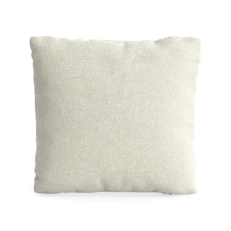 Square Accent Pillow 22 x 22 | Eggshell