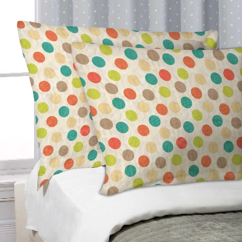 ArtzFolio Retro Circles Pillow Cover Case