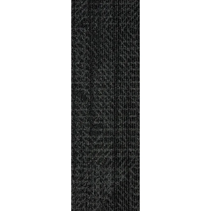 Mohawk Group - Visual Edge Hidden Dimension Commercial Carpet Tile - Dark Charcoal