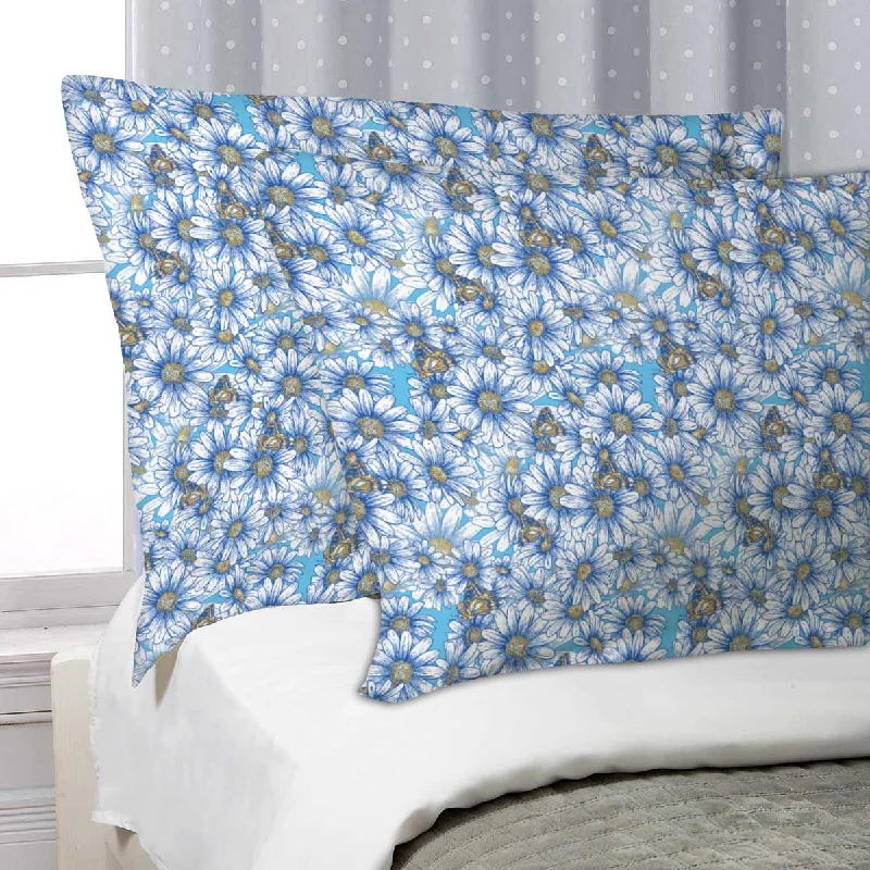 ArtzFolio Daisies Pillow Cover Case