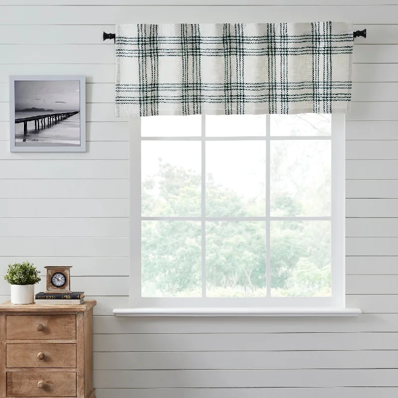 Pine Grove Plaid Valance Curtain 19x60 VHC Brands