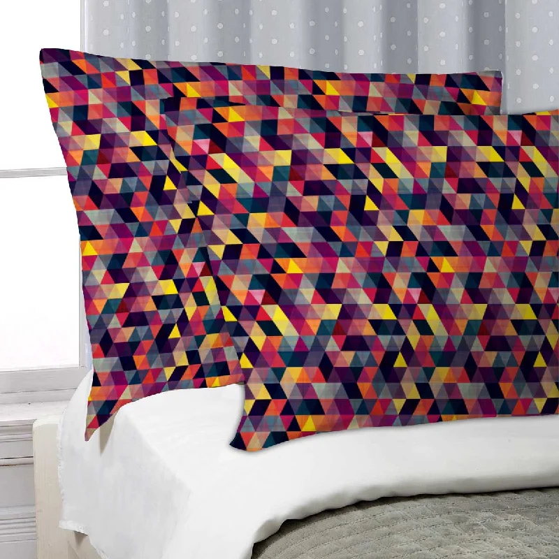 ArtzFolio Triangled D1 Pillow Cover Case