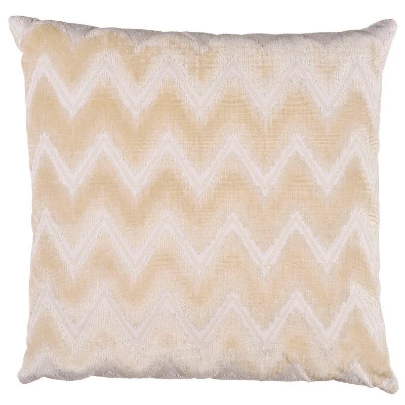 Chevron Velvet Throw Pillow