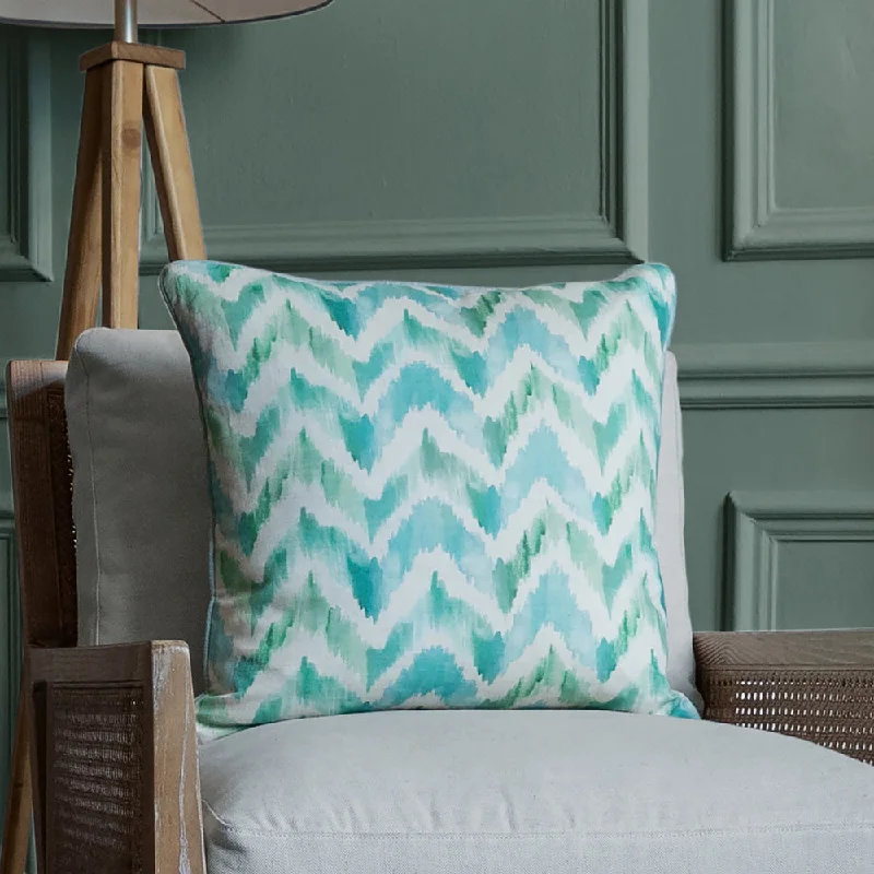 Savannah Printed Feather Cushion Isla