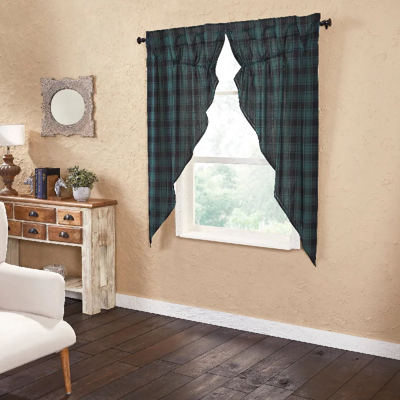 Pine Grove Prairie Short Panel Curtain Set of 2 63x36x18 VHC Brands