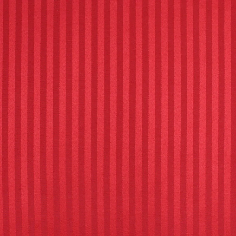 Tablecloth Fabric - Wide-width - Stripes - Red