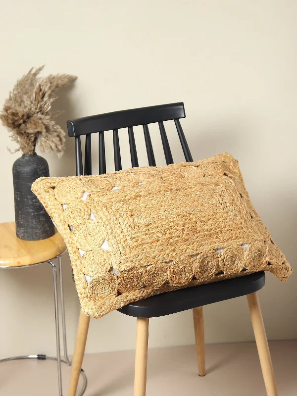 ALTHAIA- LUMBAR CUSHION COVER - JUTE BRAIDED