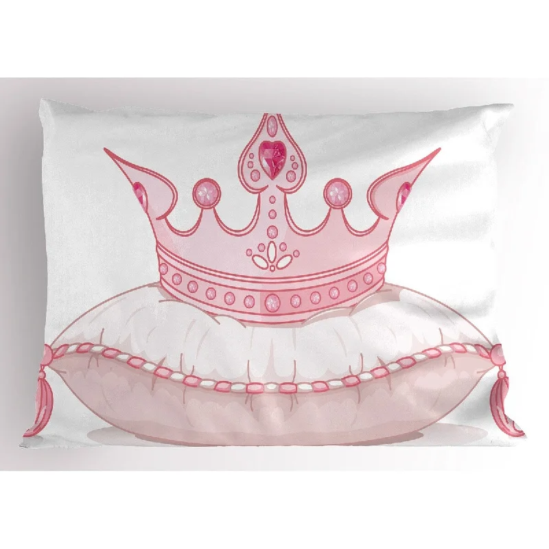 Ambesonne Queen Pillow Sham, Decorative Standard Size Printed Pillowcase