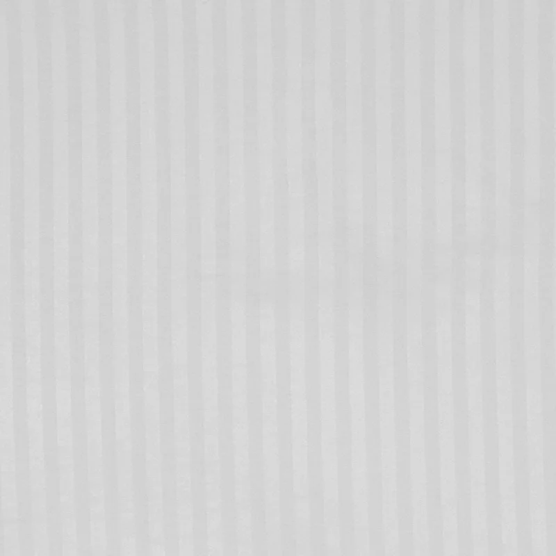 Tablecloth Fabric - Wide-width - Stripes - White