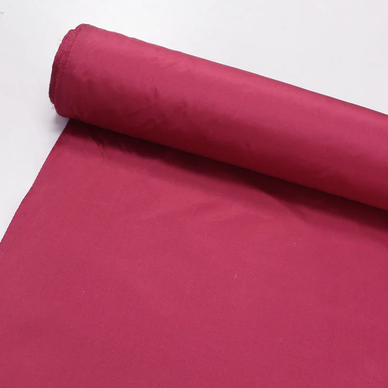 Furnishing Smooth Ottoman Silk - Burgundy