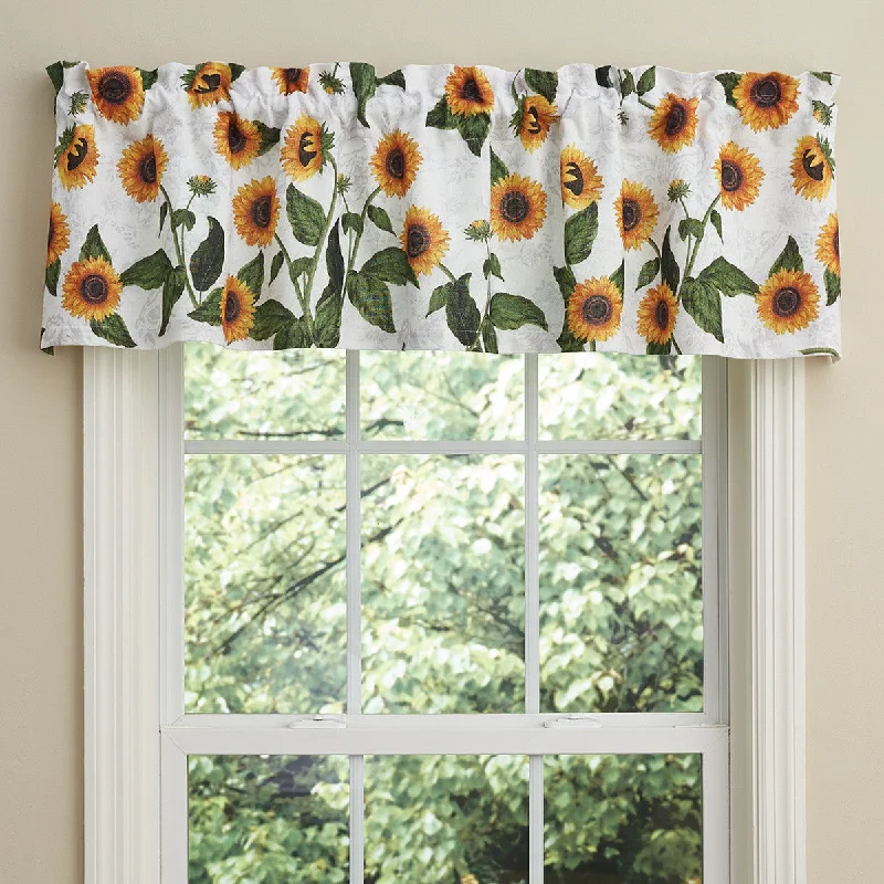 Sunflower Toile Valance - 60x14 Park designs