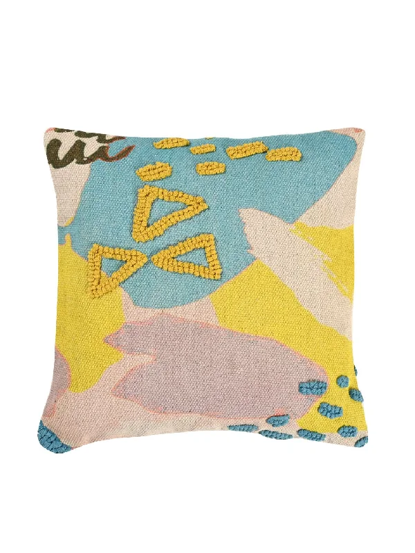 VAHAGN - COTTON PRINTED SQUARE CUSHION COVER