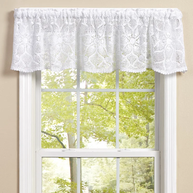 Kadia Crochet Valance 60"x 14" Park designs