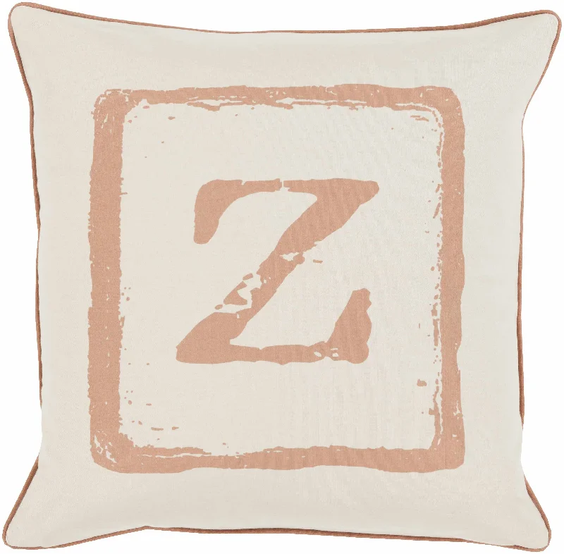 Bugbrooke Letter Z Throw Pillow - Clearance