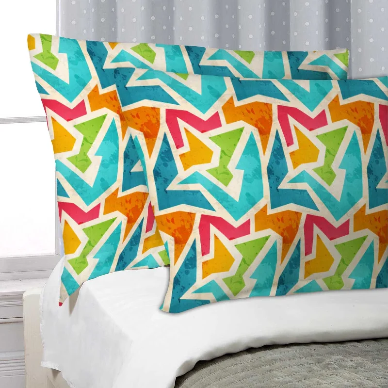 ArtzFolio Geometric D1 Pillow Cover Case