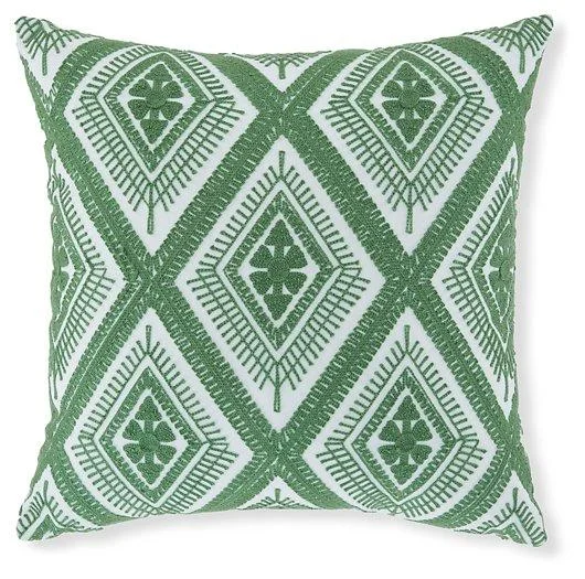 Bellvale Green/White Pillow