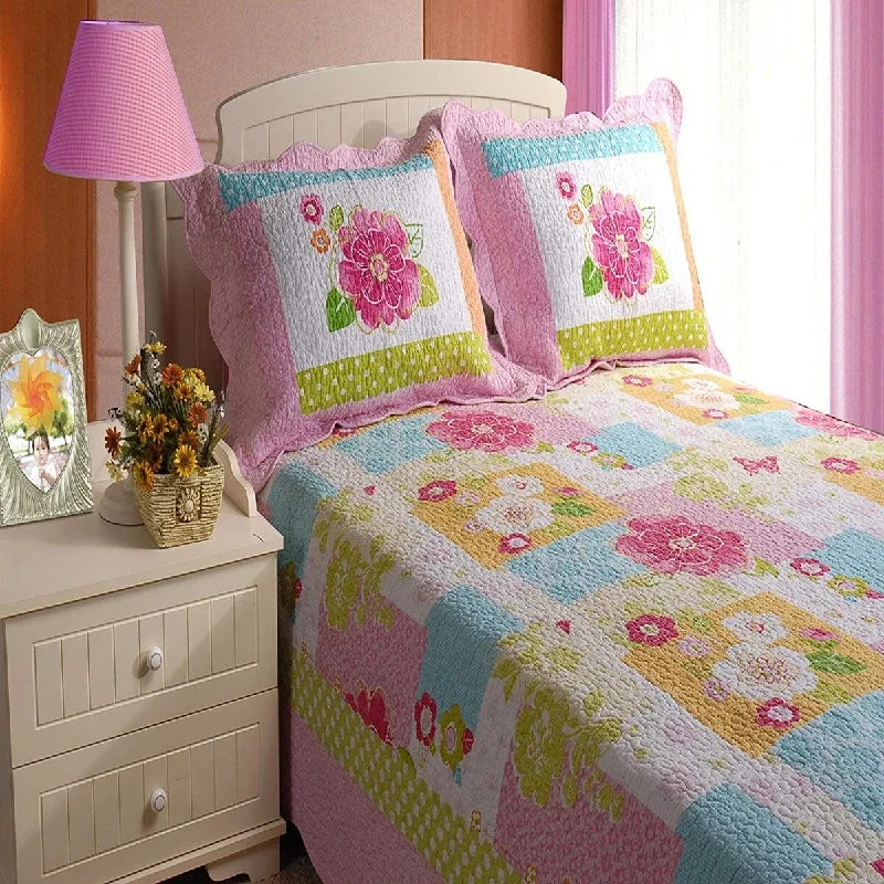 Just 4 Kids Collection Adora Multi Color Standard Sham by Greenland Home Fashions