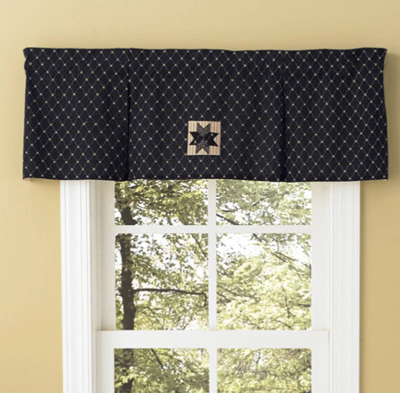 Carrington Lined Pleated Valance Park designs