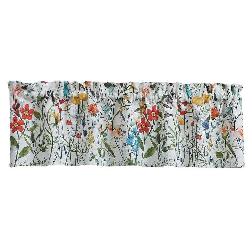 Wildflower Sketchbook Valance Park designs